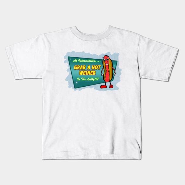 Hot Weiner Kids T-Shirt by Vandalay Industries